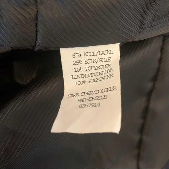 Cynthia Steffe Grey Wool Silk Blend Dress B18/21 - Picture 11 of 13